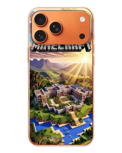 Чехол для Apple iPhone 18 Pro Max с картинкой «Minecraft панорама» Чехол для Apple iPhone 18 Pro Max с картинкой «Minecraft панорама»