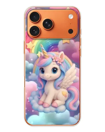 Чехол для Apple iPhone 18 Pro Max с картинкой «Маленький единорог»