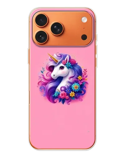 Чехол для Apple iPhone 18 Pro Max с картинкой «Сказочный единорог»