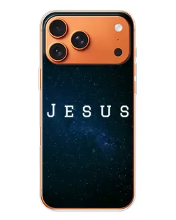 Чехол для Apple iPhone 18 Pro Max с картинкой «Звездное небо Jesus»