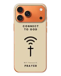 Чехол для Apple iPhone 18 Pro Max с картинкой «Молитва Connect»