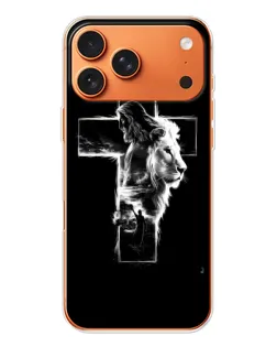 Чехол для Apple iPhone 18 Pro Max с картинкой «Сияющий крест Jesus»