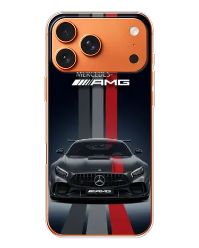Чехол для Apple iPhone 18 Pro Max с картинкой «Mercedes — белый карбон» Чехол для Apple iPhone 18 Pro Max с картинкой «Mercedes — белый карбон»