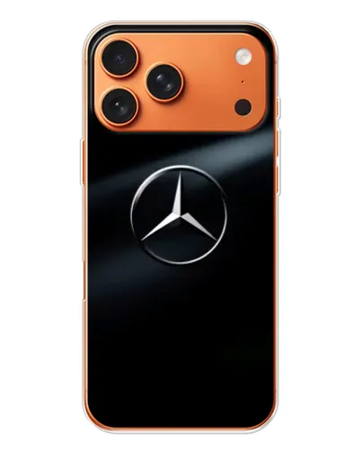 Чехол для Apple iPhone 18 Pro Max с картинкой «Mercedes на металле» Чехол для Apple iPhone 18 Pro Max с картинкой «Mercedes на металле»