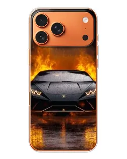 Чехол для Apple iPhone 18 Pro Max с картинкой «Lamborghini в огне» Чехол для Apple iPhone 18 Pro Max с картинкой «Lamborghini в огне»