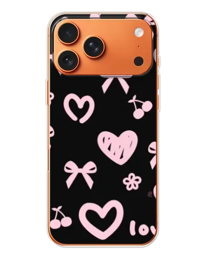 Чехол для Apple iPhone 18 Pro Max с картинкой «Сатиновый бант»