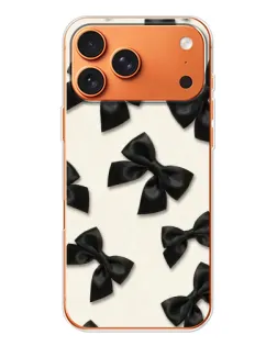 Чохол для Apple iPhone 18 Pro Max з картинкою «Чорні бантики» Чохол для Apple iPhone 18 Pro Max з картинкою «Чорні бантики»