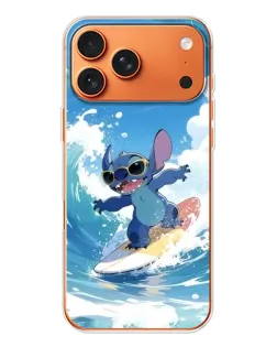 Чехол для Apple iPhone 18 Pro Max с картинкой «Стич на волне»