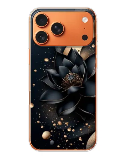 Чехол для Apple iPhone 18 Pro Max с картинкой «Черный лотос» Чехол для Apple iPhone 18 Pro Max с картинкой «Черный лотос»