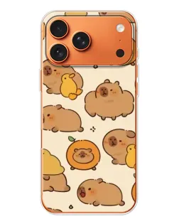 Чохол для Apple iPhone 18 Pro Max з картинкою «Капібари з апельсинами» Чохол для Apple iPhone 18 Pro Max з картинкою «Капібари з апельсинами»