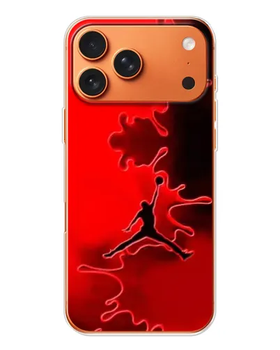 Чохол для Apple iPhone 18 Pro з картинкою «Jordan Red Smoke» Чохол для Apple iPhone 18 Pro з картинкою «Jordan Red Smoke»