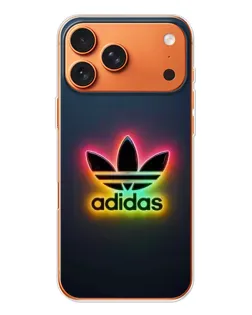 Чохол для Apple iPhone 18 Pro з картинкою «Неоновий Adidas»