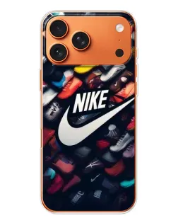 Чехол для Apple iPhone 18 Pro с картинкой «Коллекция кроссовок Nike»