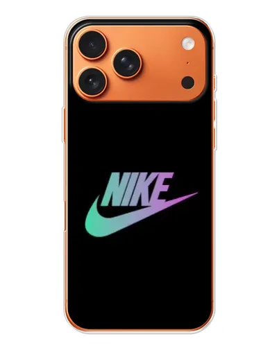 Чехол для Apple iPhone 18 Pro с картинкой «Nike — городская ночь»