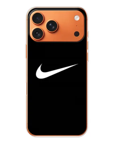 Чохол для Apple iPhone 18 Pro з картинкою «Мінімалістичний Найк» Чохол для Apple iPhone 18 Pro з картинкою «Мінімалістичний Найк»