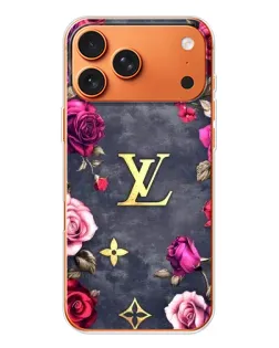 Чохол для Apple iPhone 18 Pro з картинкою «Квітковий Louis Vuitton» Чохол для Apple iPhone 18 Pro з картинкою «Квітковий Louis Vuitton»