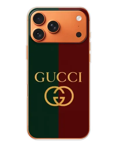 Чохол для Apple iPhone 18 Pro з картинкою «Gucci — темно-зелений градієнт» Чохол для Apple iPhone 18 Pro з картинкою «Gucci — темно-зелений градієнт»