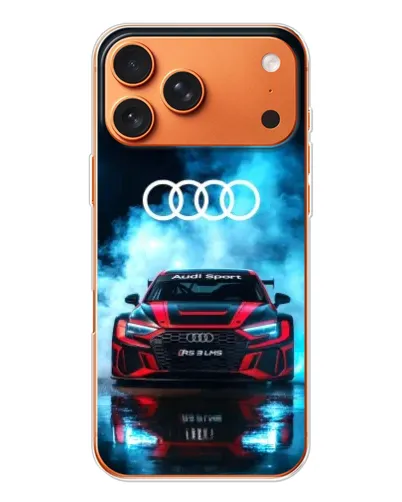 Чохол для Apple iPhone 18 Pro з картинкою «Audi Sport — неон» Чохол для Apple iPhone 18 Pro з картинкою «Audi Sport — неон»