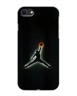 Чехол для iPhone 8 с картинкой «Jordan Gradient Logo»