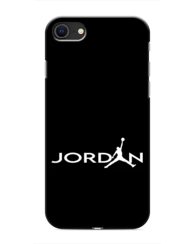Чехол для iPhone 8 с картинкой «Jordan White Logo»