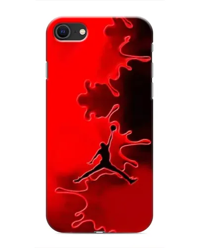 Чехол для iPhone 8 с картинкой «Jordan Red Smoke»