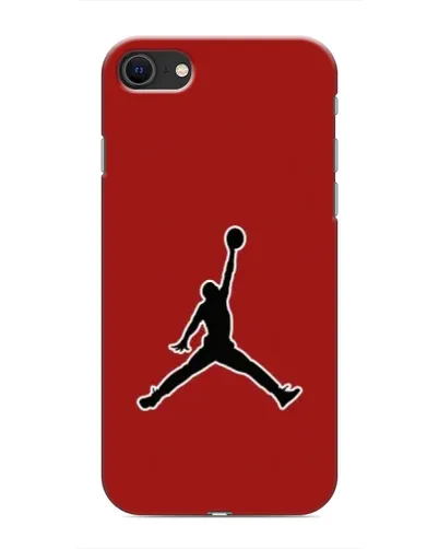 Чехол для iPhone 8 с картинкой «Jordan Red Back»