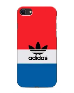 Чехол для iPhone 8 с картинкой «Ретро блоки Adidas»
