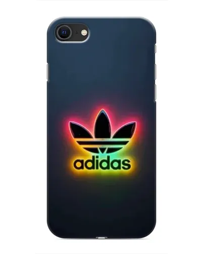 Чехол для iPhone 8 с картинкой «Неоновый Adidas»