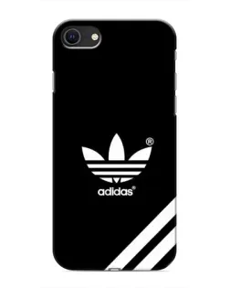 Чехол для iPhone 8 с картинкой «Adidas с диагональными полосами»