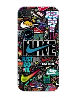Чехол для iPhone 8 с картинкой «Яркий коллаж Nike» Чехол для iPhone 8 с картинкой «Яркий коллаж Nike»