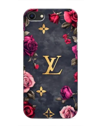 Чехол для iPhone 8 с картинкой «Цветочный Louis Vuitton»