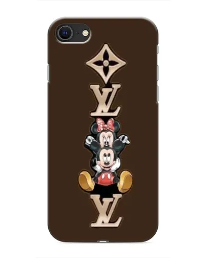 Чехол для iPhone 8 с картинкой «LV и Микки Маус»