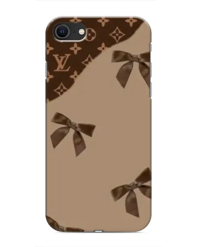 Чехол для iPhone 8 с картинкой «LV — кофейный атлас»