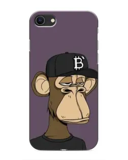 Чехол для iPhone 8 с картинкой «Bored Ape в кепке»