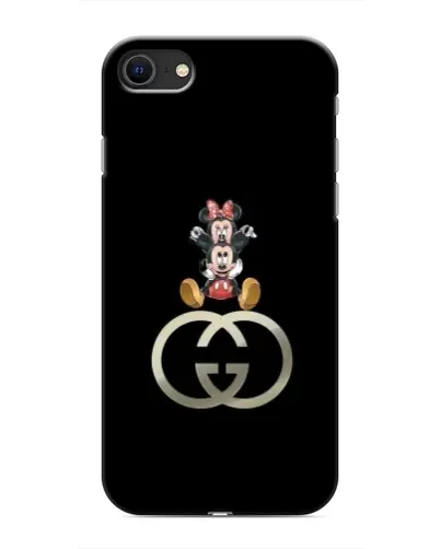 Чехол для iPhone 8 с картинкой «Минни Маус на лого» Чехол для iPhone 8 с картинкой «Минни Маус на лого»