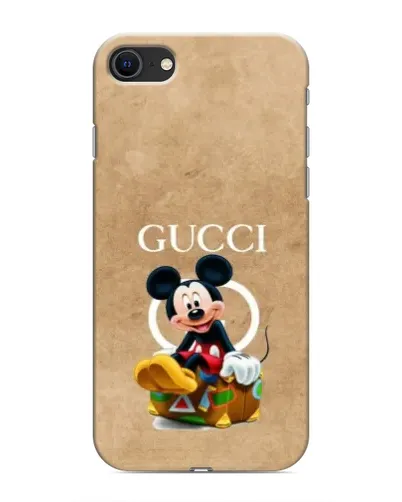 Чехол для iPhone 8 с картинкой «Микки Маус Gucci — крафт» Чехол для iPhone 8 с картинкой «Микки Маус Gucci — крафт»
