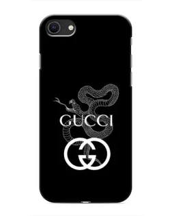Чехол для iPhone 8 с картинкой «Gucci — серебряная змея»