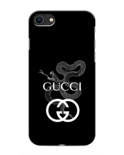 Чехол для iPhone 8 с картинкой «Gucci — серебряная змея» Чехол для iPhone 8 с картинкой «Gucci — серебряная змея»