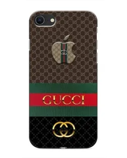 Чехол для iPhone 8 с картинкой «Gucci — брендированный десерт»