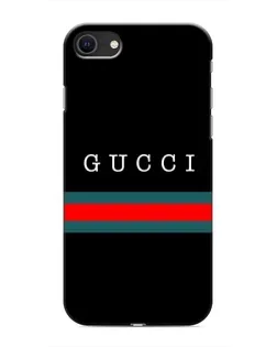 Чехол для iPhone 8 с картинкой «Gucci — красный пояс»