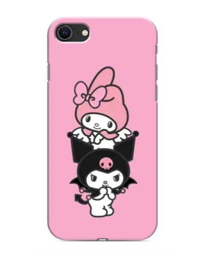 Чехол для iPhone 8 с картинкой «My Melody и Kuromi» Чехол для iPhone 8 с картинкой «My Melody и Kuromi»
