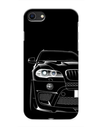 Чохол для iPhone 8 з картинкою «Темний силует BMW»