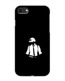 Чохол для iPhone 8 з картинкою «PUBG — білий шолом» Чохол для iPhone 8 з картинкою «PUBG — білий шолом»