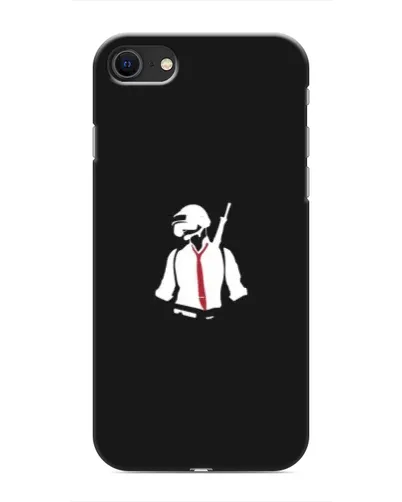Чехол для iPhone 8 с картинкой «PUBG — силуэт воина» Чехол для iPhone 8 с картинкой «PUBG — силуэт воина»