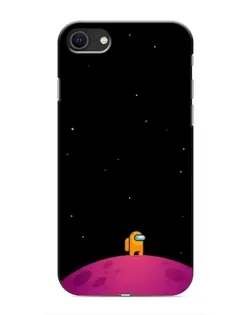 Чехол для iPhone 8 с картинкой «Одинокий герой на планете»