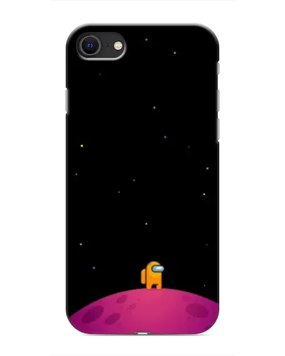 Чехол для iPhone 8 с картинкой «Одинокий герой на планете»