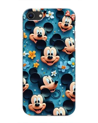 Чехол для iPhone 8 с картинкой «Паттерн Микки и Минни» Чехол для iPhone 8 с картинкой «Паттерн Микки и Минни»