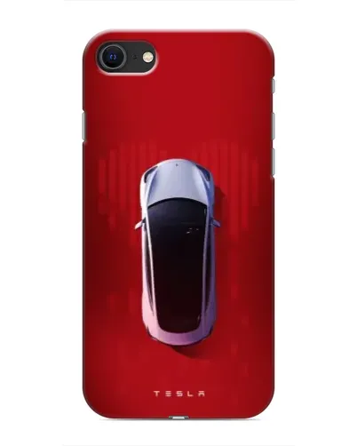 Чохол для iPhone 8 з картинкою «Tesla Top View»