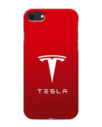 Чохол для iPhone 8 з картинкою «Tesla Red Classic»