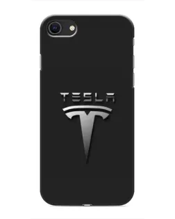 Чохол для iPhone 8 з картинкою «Сталевий логотип Tesla» Чохол для iPhone 8 з картинкою «Сталевий логотип Tesla»